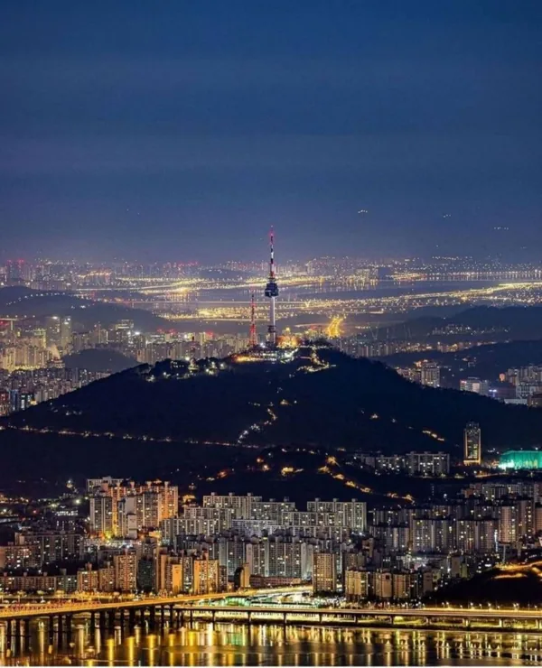 ソウルの夜景